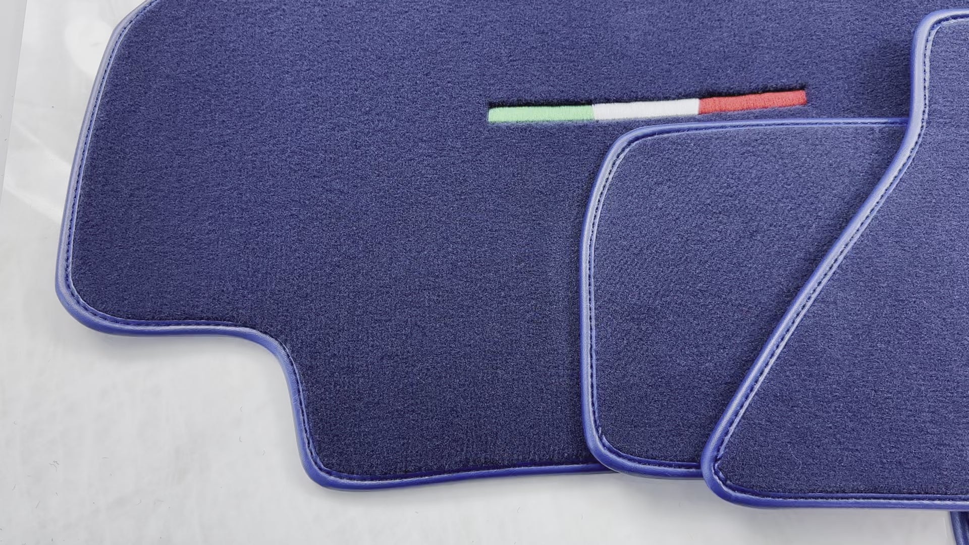 Dark Blue Floor Mats For Ferrari 512 TR 1992-1994 - AutoWin