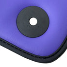 Purple Leather Black Floor Mats for Lamborghini Urus | Black Trim - AutoWin