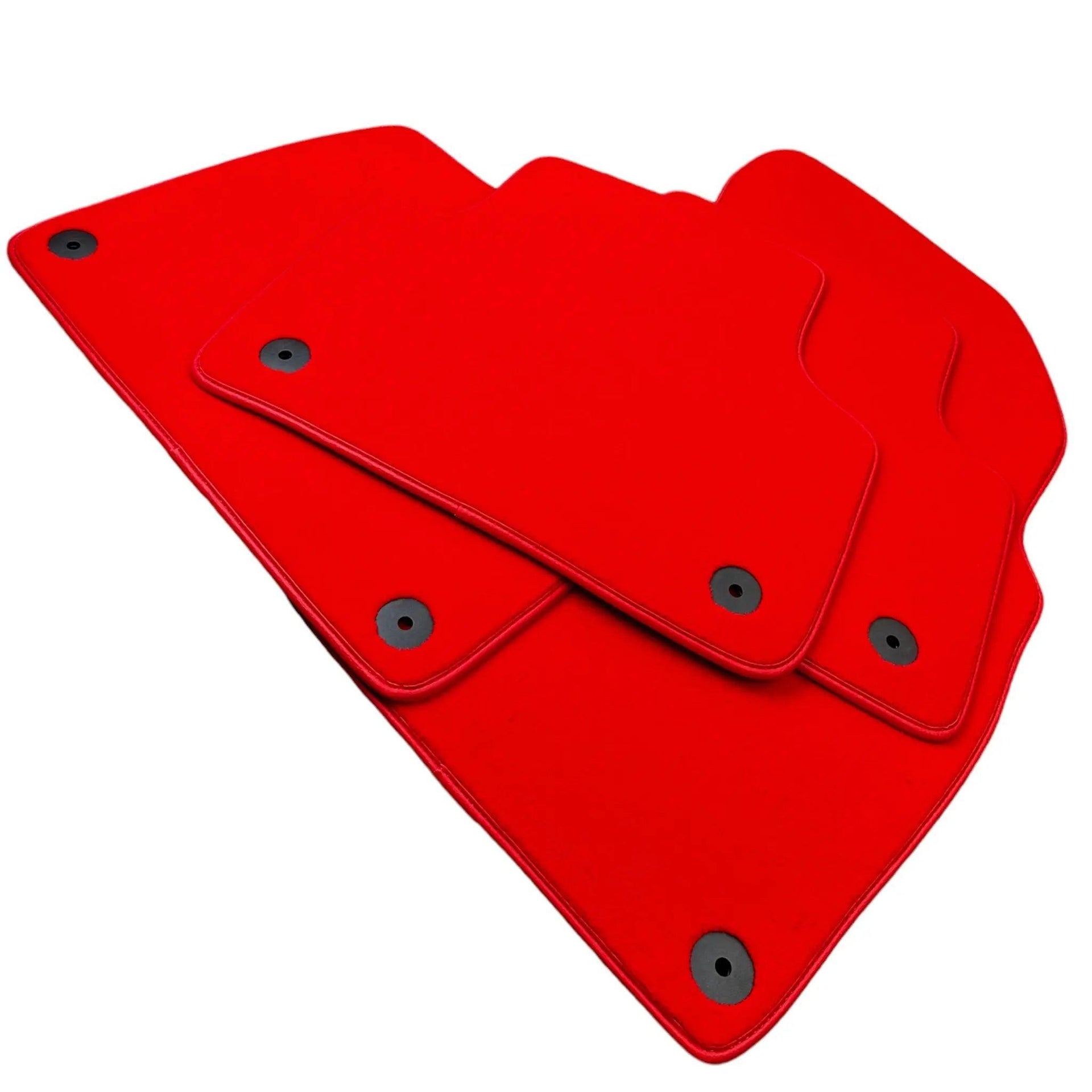 Red Floor Mats For Bentley Bentayga (2015-2023) - AutoWin