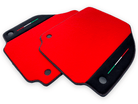 Red Floor Mats For Ferrari 488 Spider 2015-2022 Alcantara Leather - AutoWin