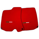 Red Floor Mats For Ferrari Portofino (2018-2023) Italian Edition - AutoWin