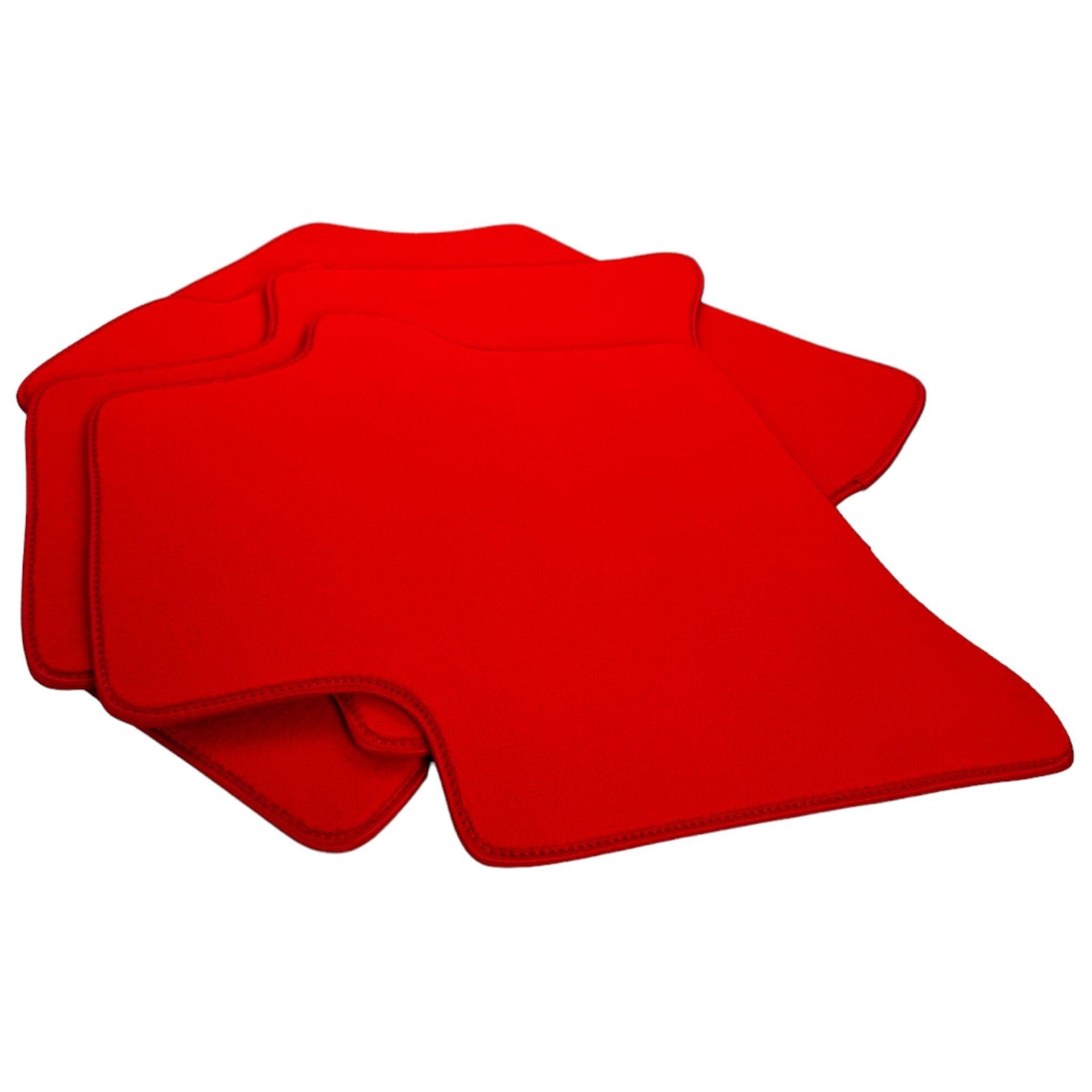 Red Floor Mats For Honda City (2009-2013) - AutoWin