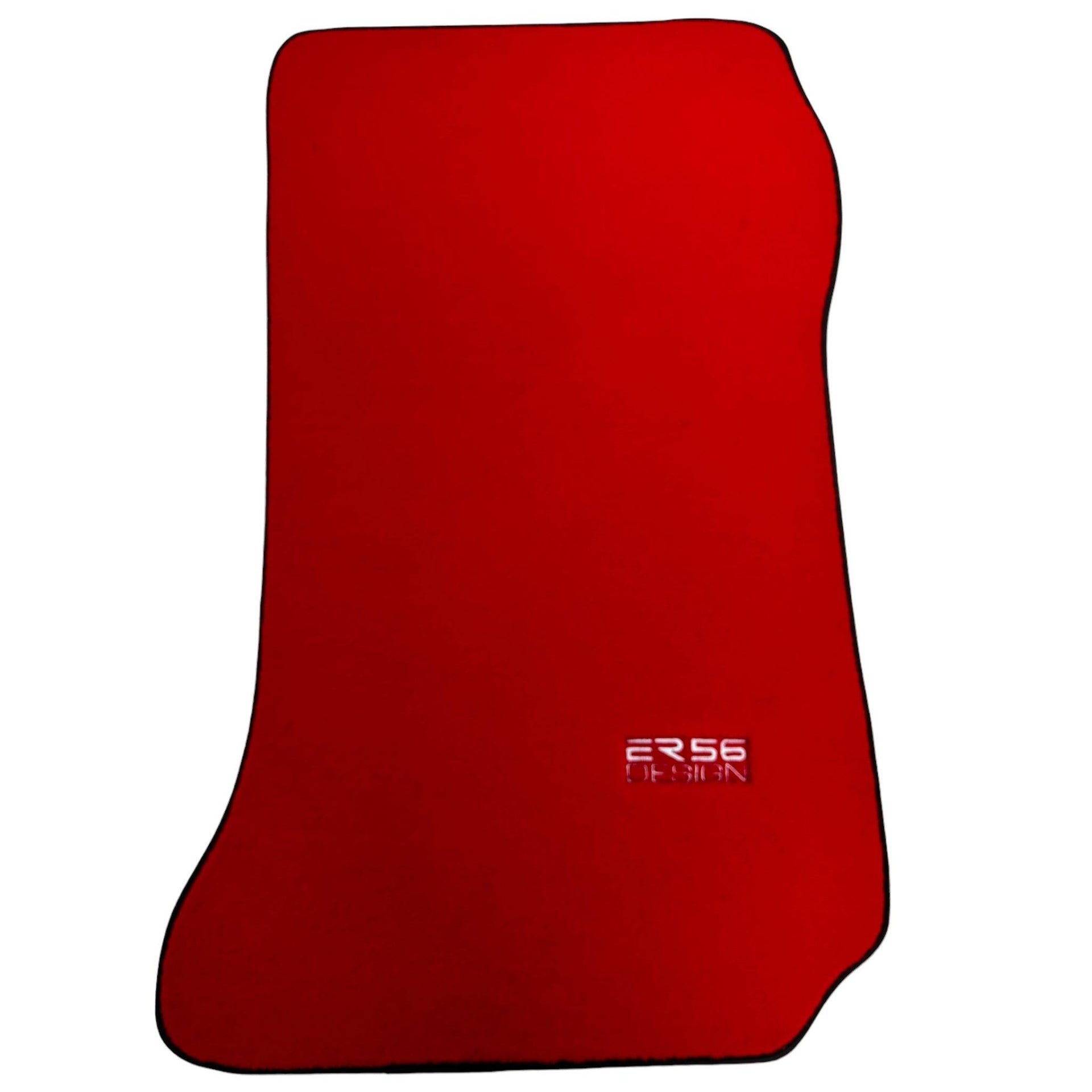 Red Floor Mats For Mercedes-Benz C-Class W204 (2007-2014) - AutoWin
