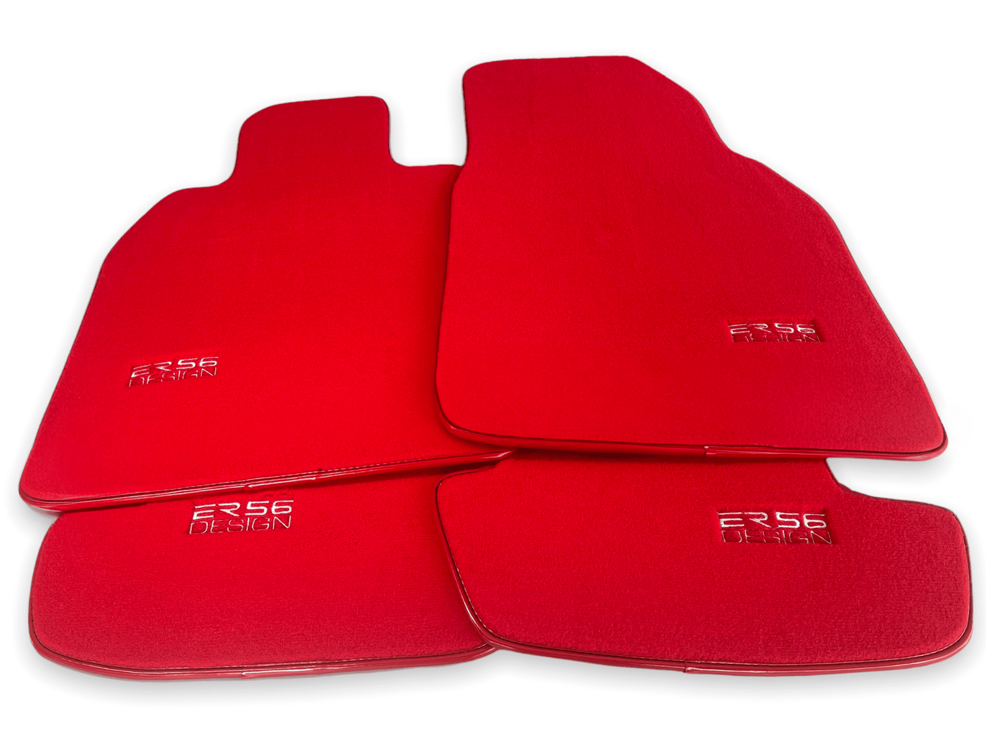 Red Floor Mats for Porsche 911 - Classic (1963-1989) - AutoWin