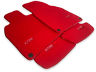 Red Floor Mats for Porsche Cayenne (2010-2018) | ER56 Design - AutoWin