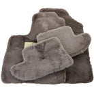 Sheepskin Floor Mats For Bentley Continental GTC (2011-2018) Er56 Design - AutoWin