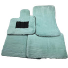 Tiffany Blue Sheepskin Floor Mats For Rolls Royce Cullinan Rr31 2018-2023 Er56 Design Brand - AutoWin