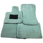 Tiffany Blue Sheepskin Floor Mats For Rolls Royce Ghost Series I (2010–2020) Er56 Design Brand - AutoWin