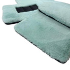 Tiffany Blue Sheepskin Floor Mats For Rolls Royce Shadow 1965-1977 - AutoWin