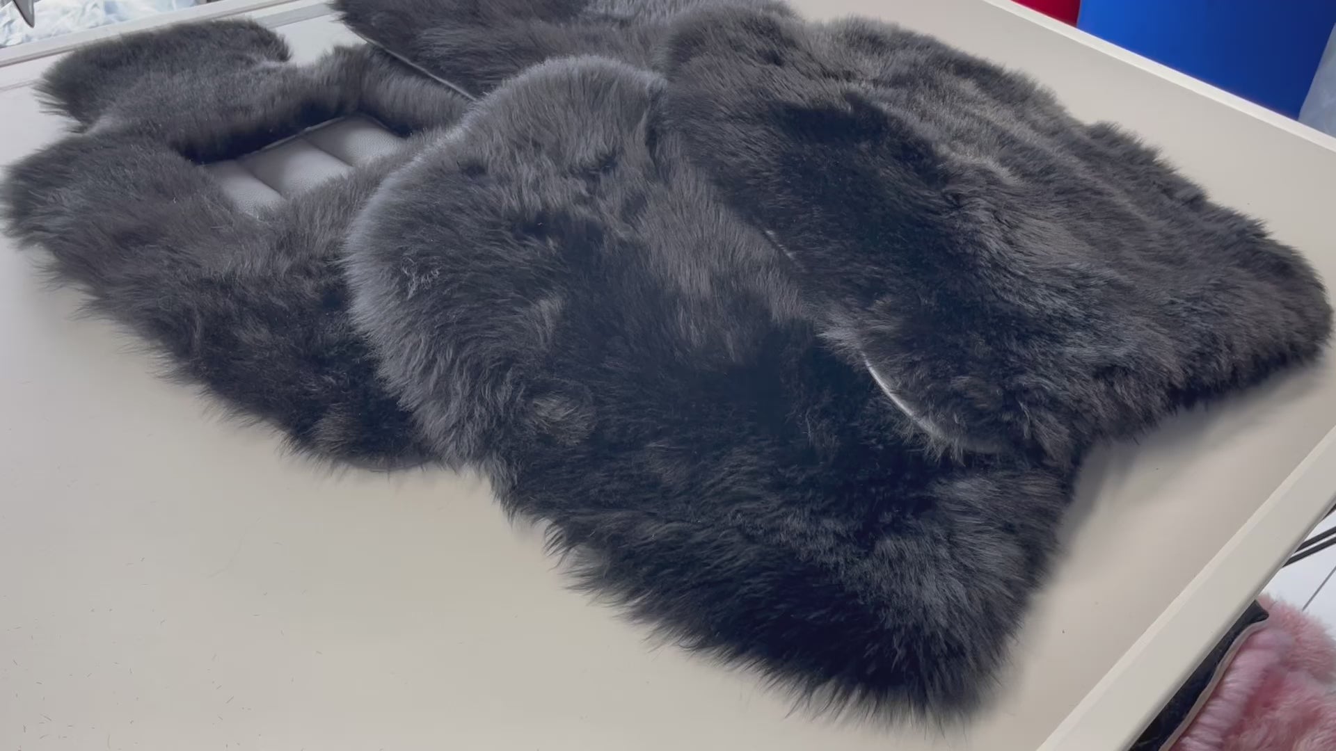 Genuine Sheepskin Floor Mats Rolls Royce Ghost Series I (2010–2020) Er56 Design Brand - ER56 Design