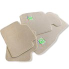 Beige Floor Mats For BMW 3 Series F30 Brand Tailored Set Perfect Fit - AutoWin