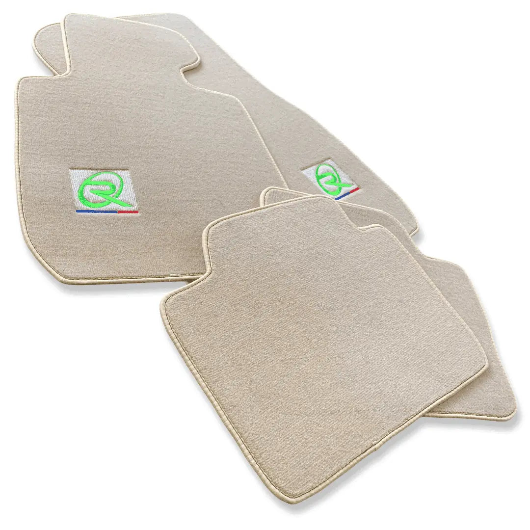 Beige Floor Mats For BMW iX (2022-2024) Brand Tailored Set Perfect Fit - AutoWin
