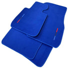 Blue Floor Mats For BMW 4 Series F33 With M Package - AutoWin