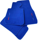 Blue Floor Mats For BMW X3 Series G01 With M Package - AutoWin