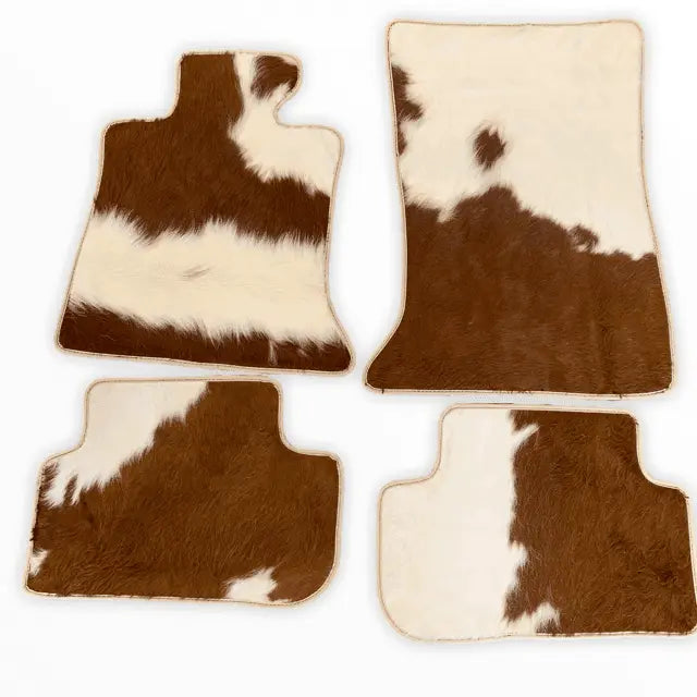 Cow Leather Floor Mats For Bentley Arnage T (1998-2009) - AutoWin