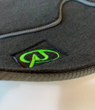 Floor Mats For BMW X6 Series G06 Black Tailored Set Perfect Fit - AutoWin