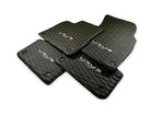 Floor Mats For Lamborghini Urus Leather Yellow Stitching - AutoWin