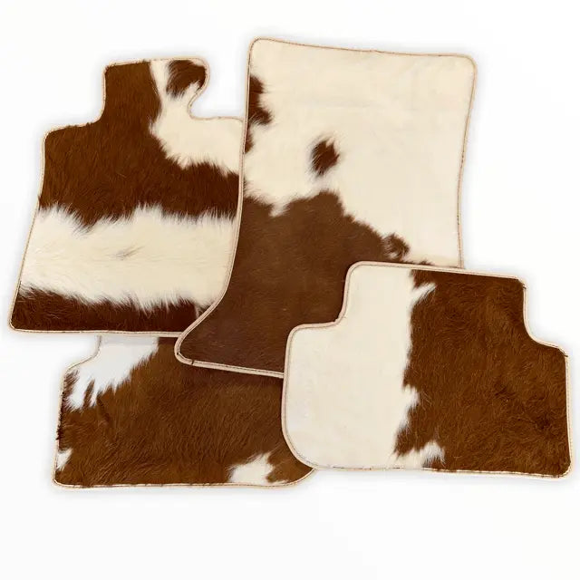 Floor Mats For Rolls Royce Wraith 2013-2023 Cow Leather - AutoWin