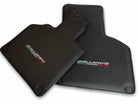 Floor Mats for Lamborghini Gallardo Carbon Fiber Leather - AutoWin