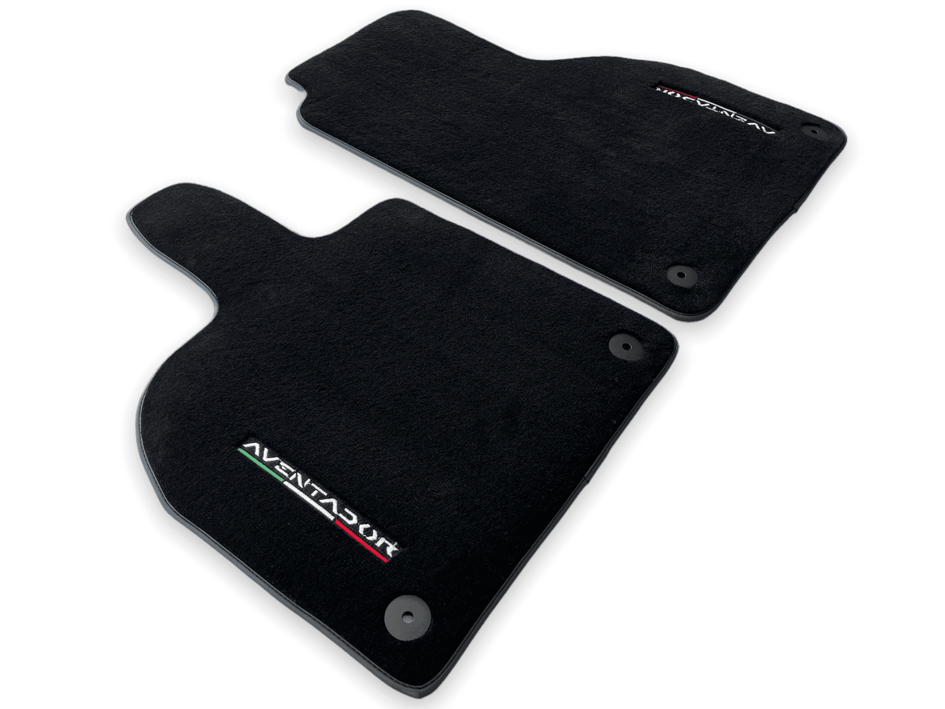 Floor Mats for Lamborghini Aventador Black Color Carpet - AutoWin