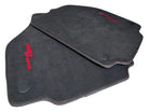Alcantara Floor Mats for Ferrari 488 Spider 2016-2022 Red Sewing - AutoWin