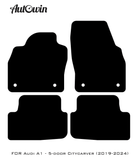 Beige Floor Mats for Audi A1 - 5-door Citycarver (2019-2024) | ER56 Design - AutoWin