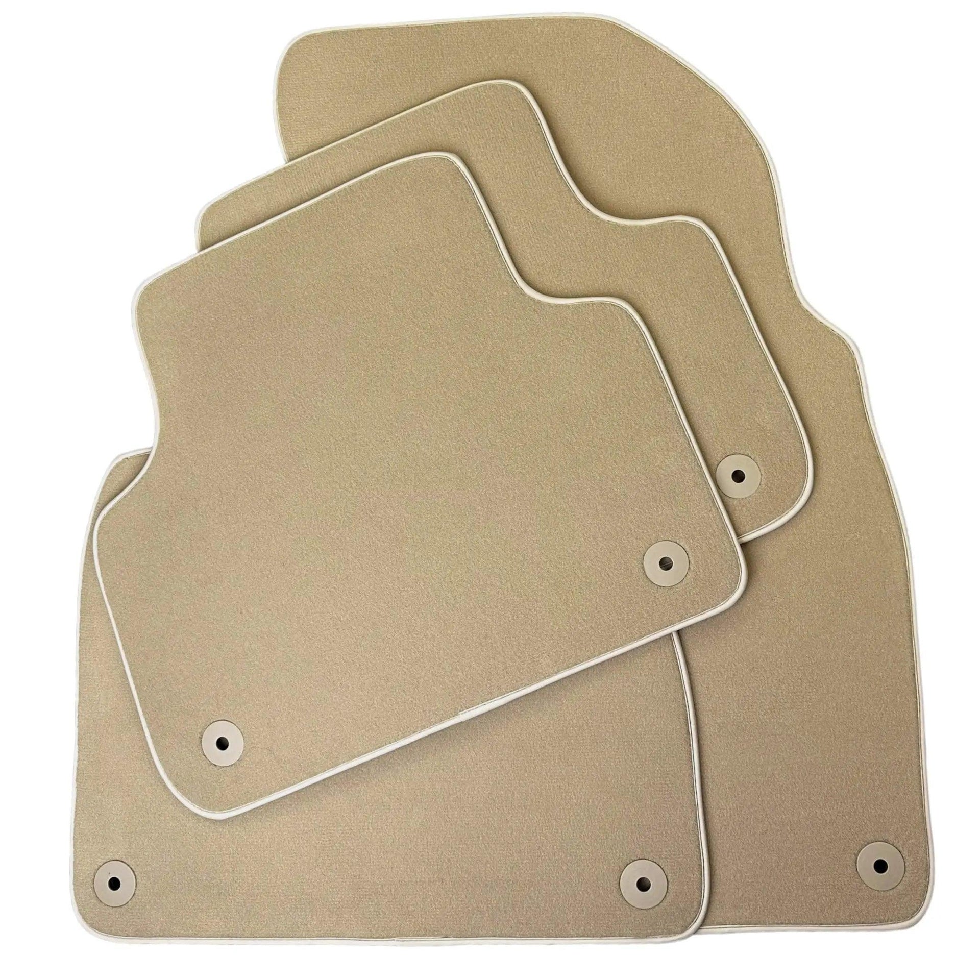 Beige Floor Mats For Bentley Flying Spur (2013-2019) - AutoWin