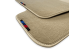 Beige Floor Mats For BMW 3 Series E90 With M Package - AutoWin