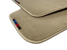 Beige Floor Mats For BMW X4 Series G02 WITH M Package - AutoWin
