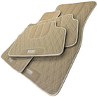 Beige Leather Floor Floor Mats For BMW 6 Series G32 GT Gran Turismo AutoWin Brand - AutoWin