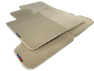 Beige Mats For BMW 3 Series E30 4-doors Sedan With M Package - AutoWin