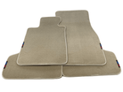 Beige Mats For BMW 8 Series G15 2-door Coupe With M Package - AutoWin