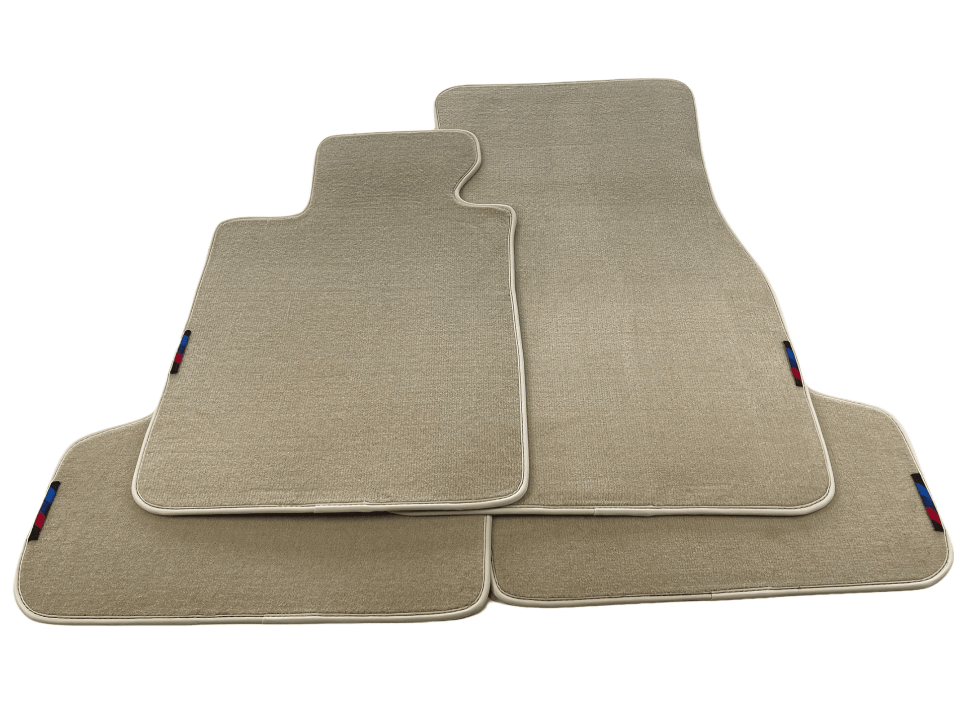 Beige Mats For BMW M6 F13 Coupe With M Package - AutoWin