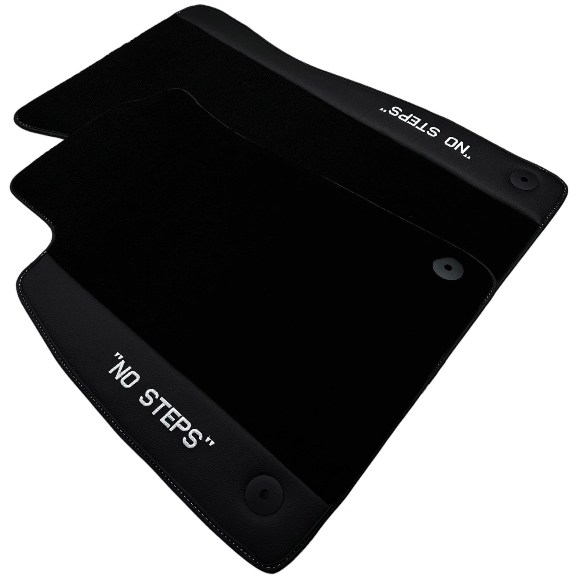 Black Floor Mats for Audi A3 - Convertible (2008-2013) | No Steps - AutoWin