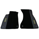 Black Floor Mats for Audi A8 D3 (2002-2010) | Fighter Jet Edition - AutoWin