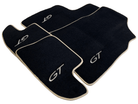 Black Floor Mats For Bentley Continental GT 2003–2011 With Beige Trim - AutoWin