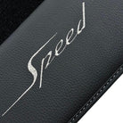 Black Floor Mats For Bentley Flying Spur (2013-2019) with Leather - AutoWin