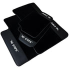 Black Floor Mats For BMW 3 Series F30 No Steps Edition - AutoWin