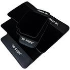 Black Floor Mats For BMW 7 Series G11 No Steps Edition AutoWin Brand - AutoWin