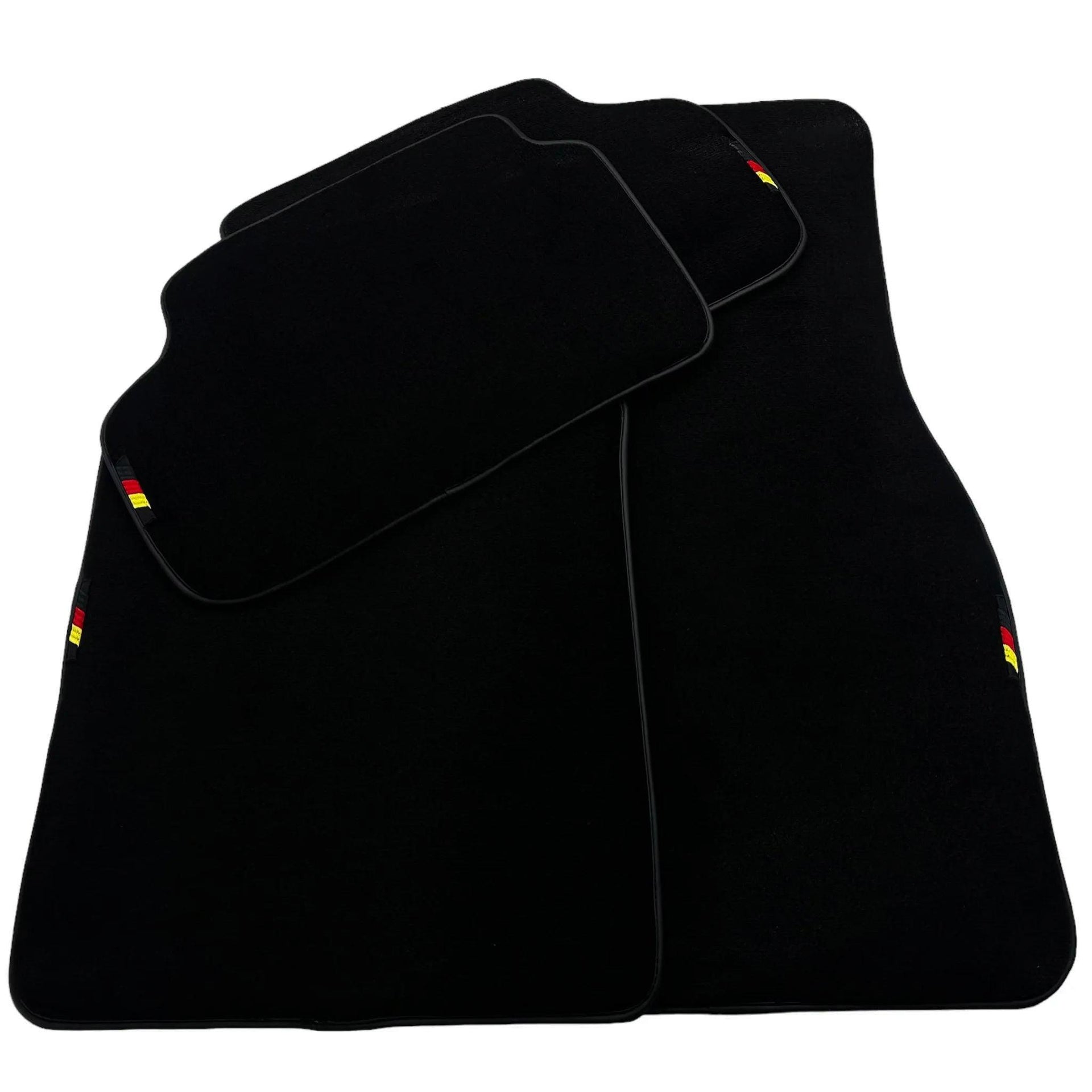 Black Floor Mats For BMW X4 Series F26 Germany Edition - AutoWin