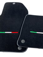Black Floor Mats For Ferrari 599 Coupe 2006-2012 Italian Edition - AutoWin