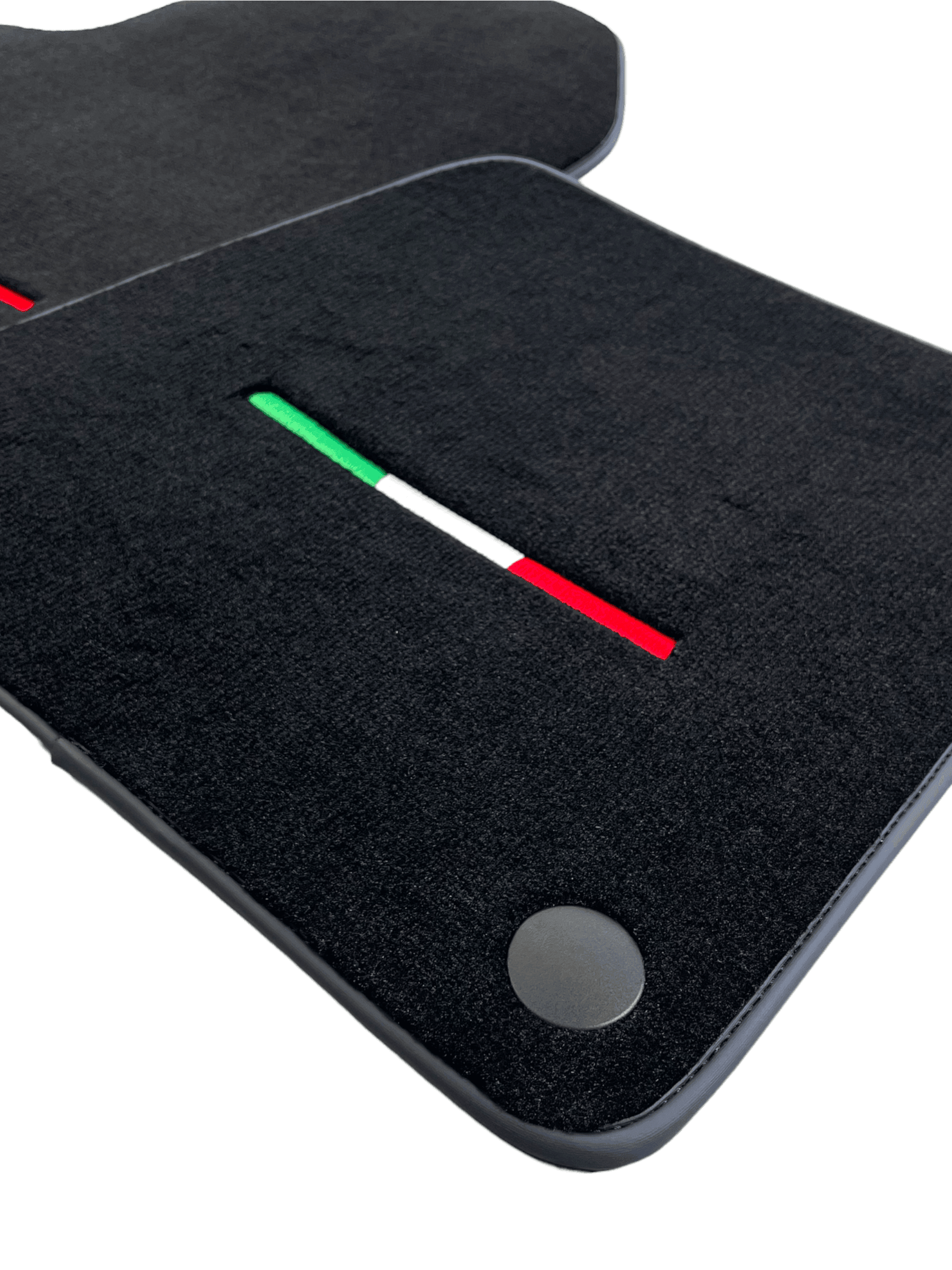 Black Floor Mats For Ferrari 599 Coupe 2006-2012 Italian Edition - AutoWin