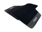 Black Floor Mats for Lamborghini Diablo 1990-2001 With Carbon Fiber Leather - AutoWin