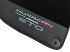 Black Leather Floor Mats for Lamborghini Huracan STO - USA | FedEx Express