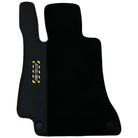 Black Floor Mats For Mercedes Benz E-Class W210 Sedan 4Matic (1995-2002) | Fighter Jet Edition - AutoWin