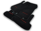 Black Floor Mats For Mercedes Benz GLK-Class X204 (2012-2015) | Fighter Jet Edition - AutoWin