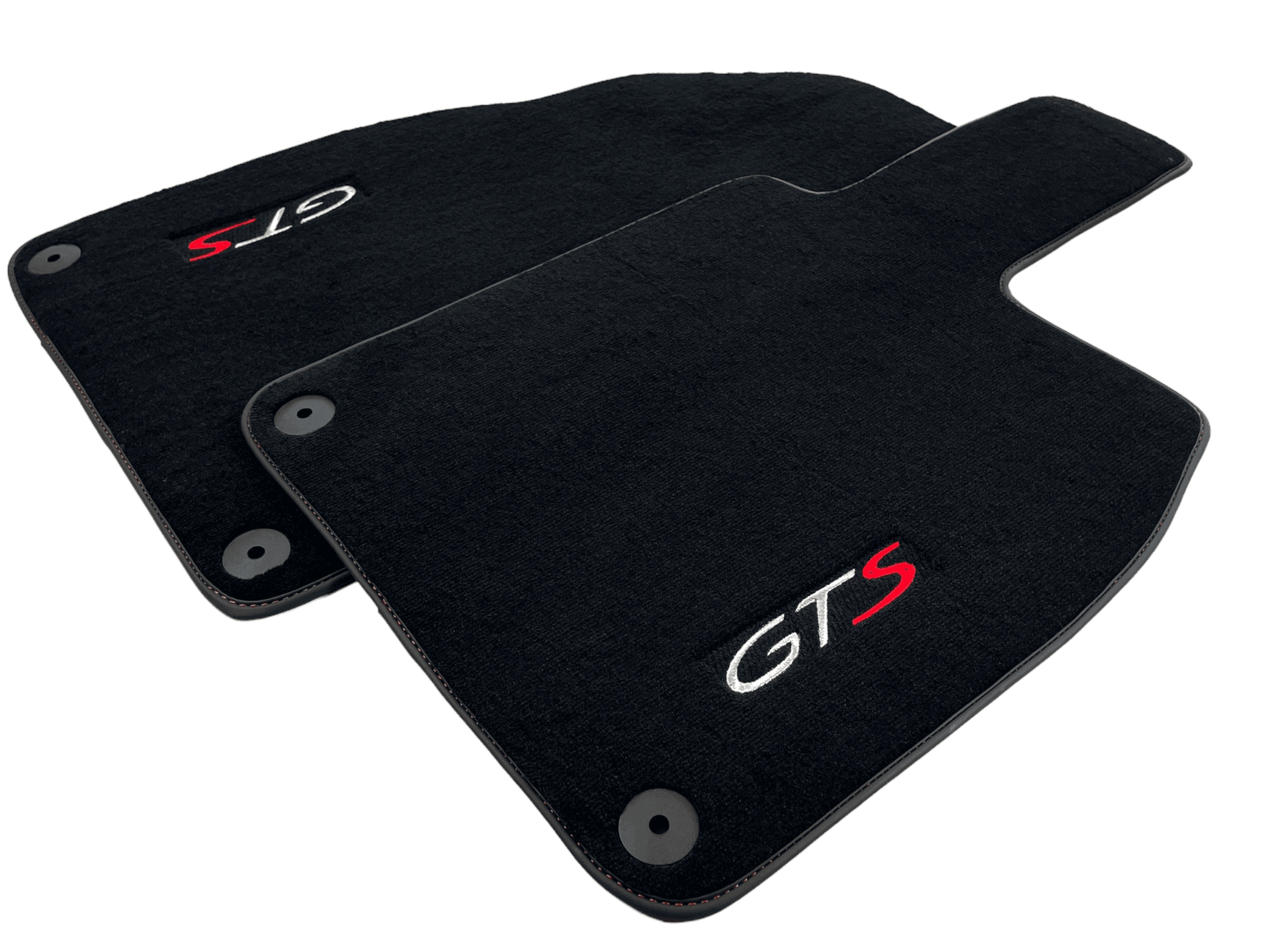 Black Floor Mats for Porsche 718 Boxster (2016-2023) - AutoWin