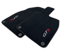 Black Floor Mats for Porsche 718 Boxster (2016-2023) - AutoWin