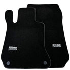 Black Luxury Floor Mats For Mercedes Benz CLK-Class A208 Convertible (1998-2003) | ER56 Design - AutoWin