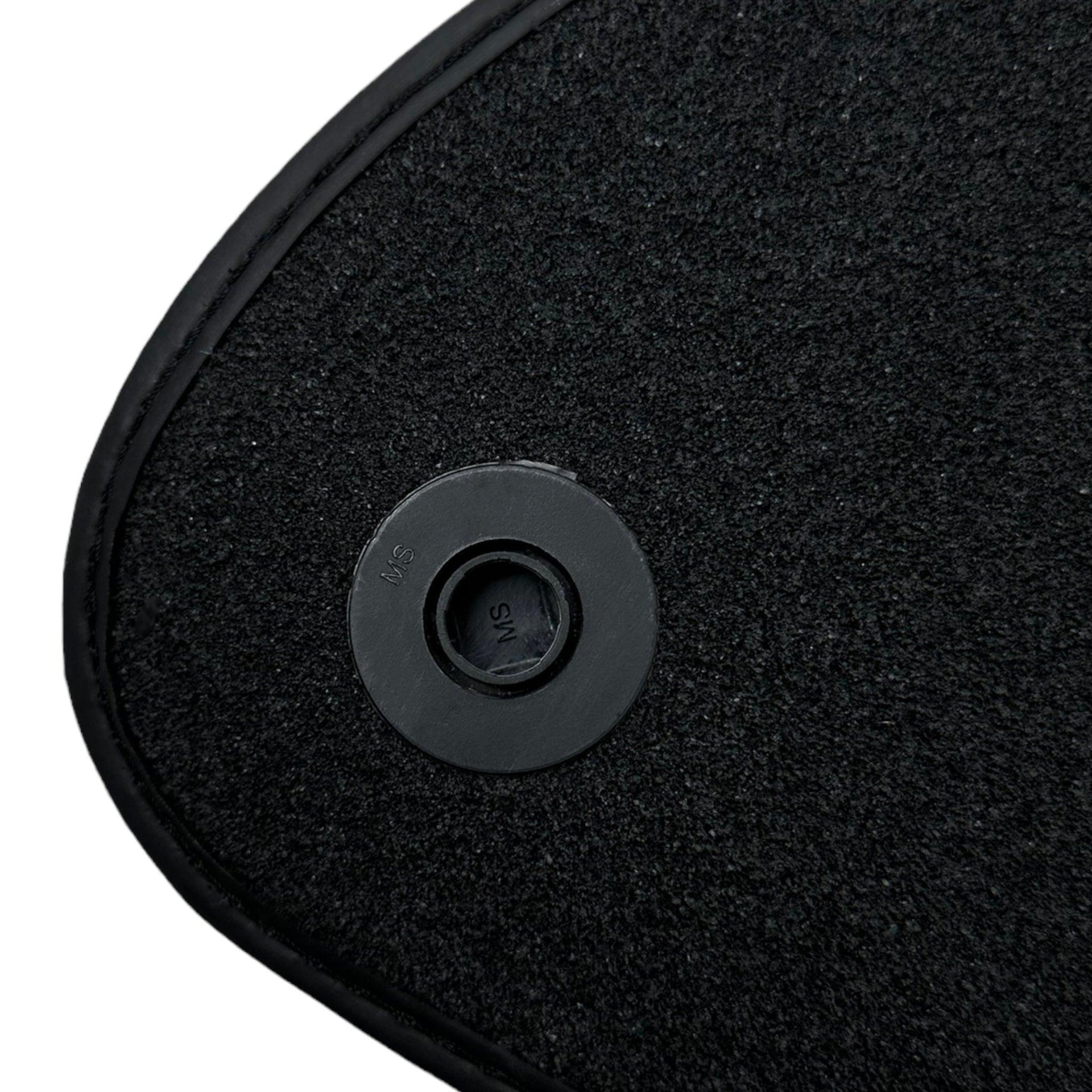 Black Luxury Floor Mats For Mercedes Benz E-Class A238 Convertible (2017-2023) | ER56 Design - AutoWin